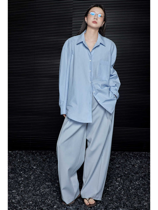 Caelis Minimalist Cotton Shirt