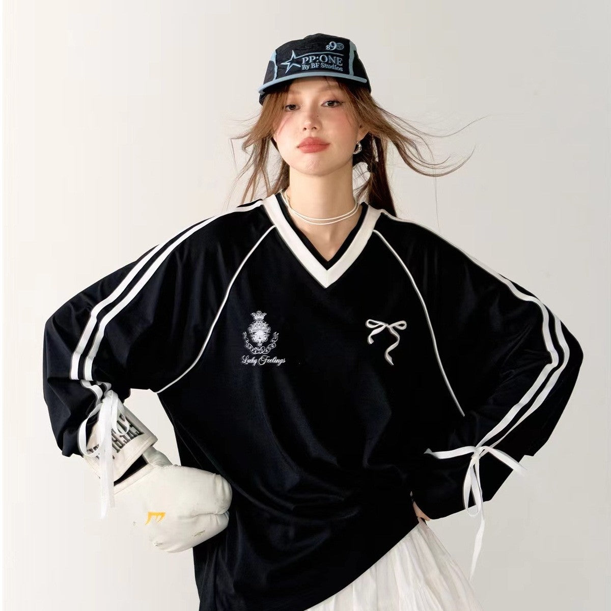 Amisse Batwing Knit Pullover