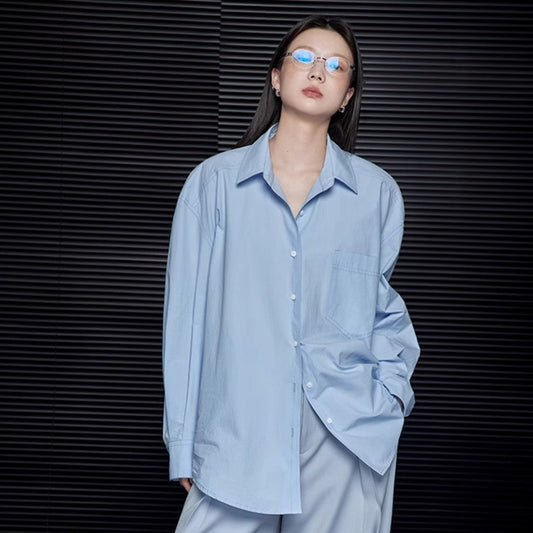 Caelis Minimalist Cotton Shirt