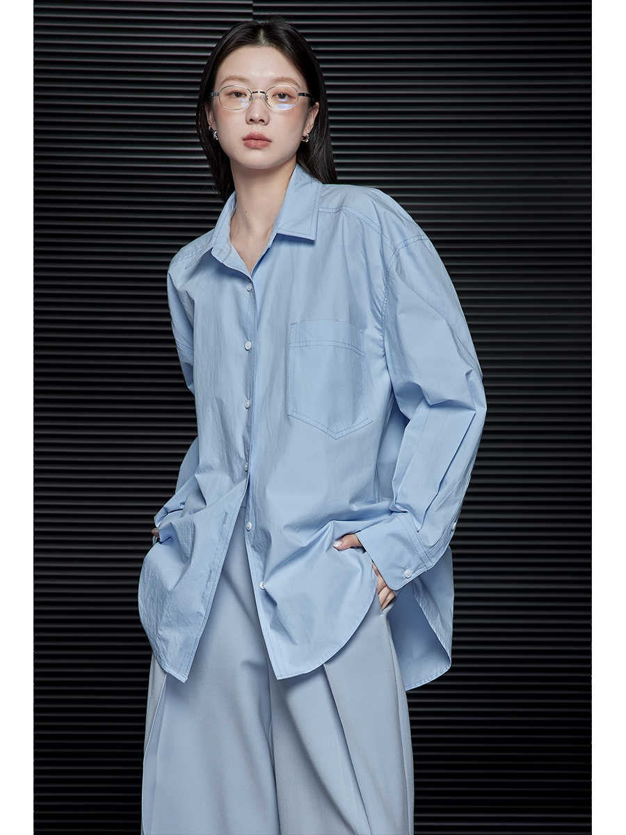 Caelis Minimalist Cotton Shirt
