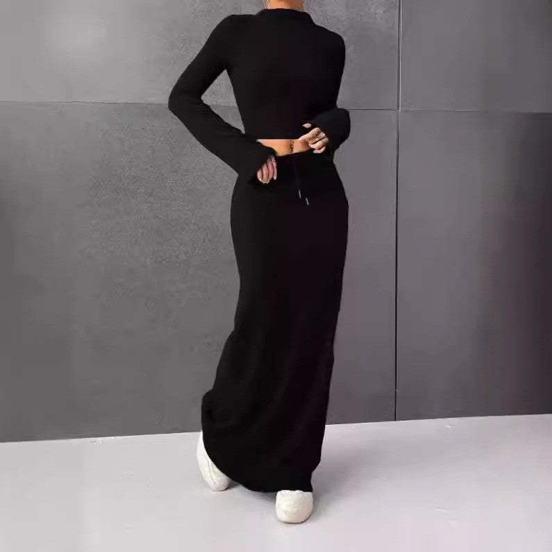 Cirelle Cotton Tie-Waist Maxi Set