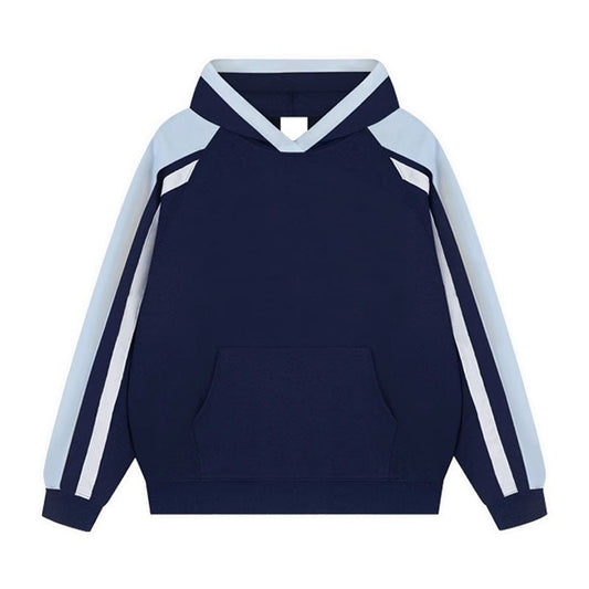 Lanyra Colorblock Cotton Hooded Top