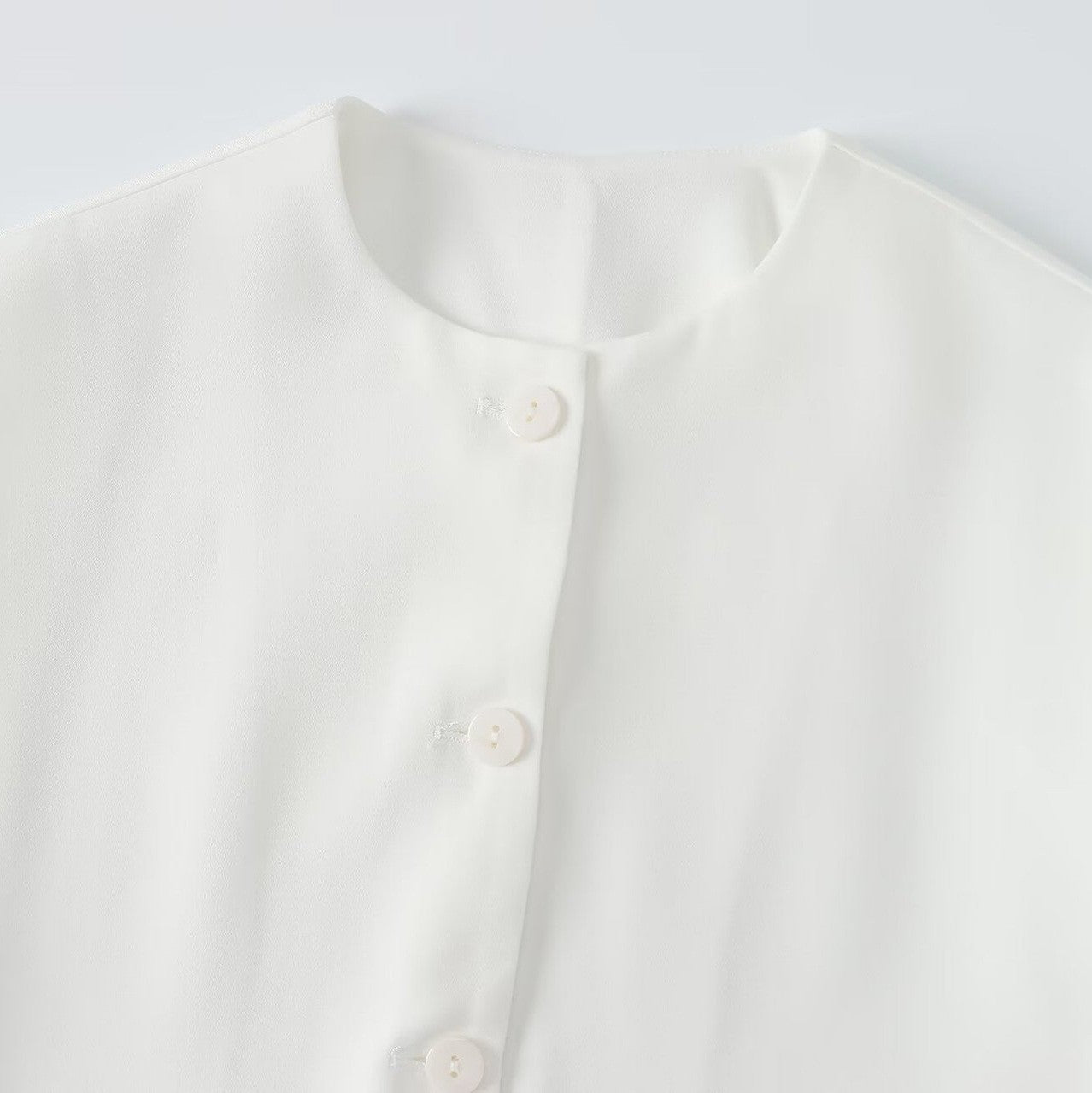 Novelle Buttoned Slim Vest Top